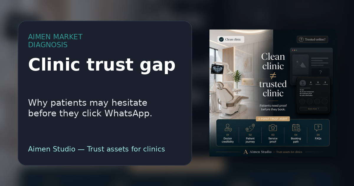 Clinic trust gap article cover